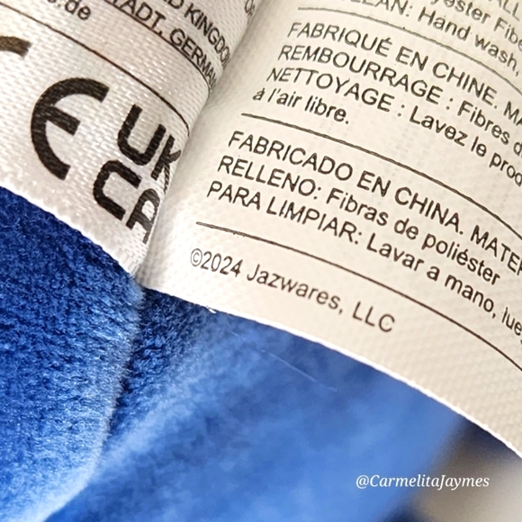 DANI 🐾 8" Blue Big Foot Original Squishmallow by Kelly Toy ☆ NWT ☆ - Picture 8 of 9